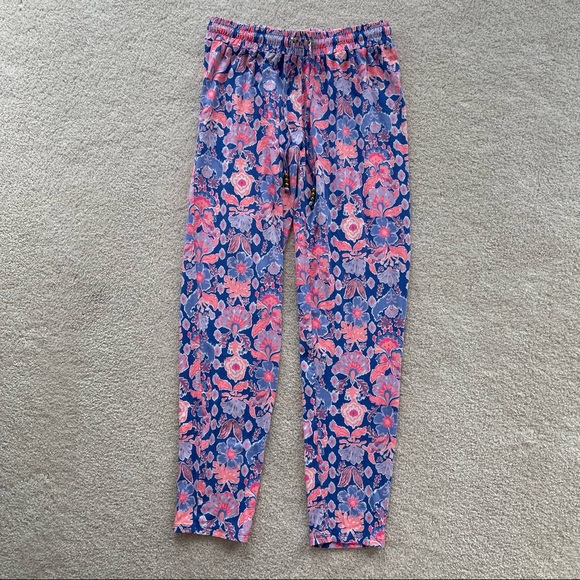 Lilly Pulitzer Lola pull on pant in iris blue week it resort pants - Picture 4 of 10